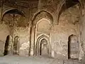 Begumpur Masjid Mihrabs under main west wall