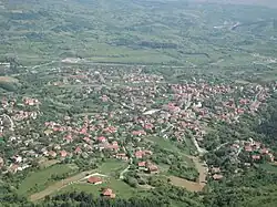 View of the Beli Potok from the Avala tower.