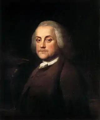 Portrait of Benjamin Franklin (1759), White House