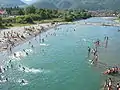 Beach at the Lim river