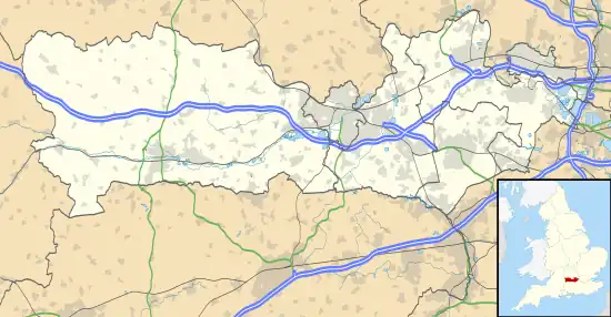 Colnbrook with Poyle is located in Berkshire