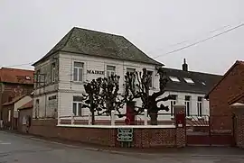 The town hall of Berles-au-Bois