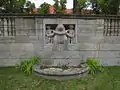 Wall fountains, Alte-Leute-Heim in Buch