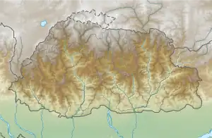 Jomolhari is located in Bhutan