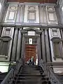 Michelangelo, vestibule of Laurentian Library