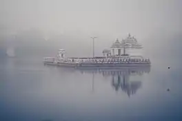 View of Bindu Sagar lake