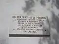 Creangă plaque