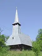 Wooden church in Șardu