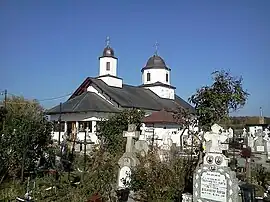 The wooden church "Saints Archangels Michael and Gabriel" in Odăile