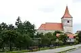 The medieval fortified Evangelical Lutheran Transylvanian Saxon church of Avrig