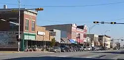 Washington Street in Blair, November 2010