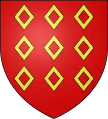 Louis-René de Rohan's coat of arms