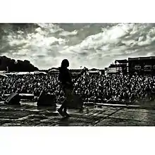 Savage Messiah performing on the Ronnie James Dio Stage at Bloodstock Open Air 2015