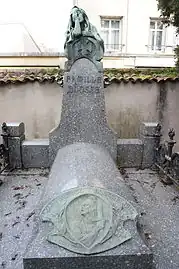 Sculpture in Nancy, France, by Ernest Bussière