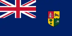 The Blue Ensign was flown over the Union's offices abroad between 1910 and 1912.