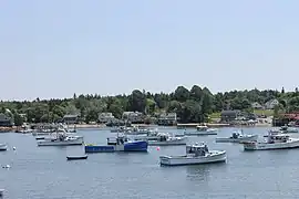 Boats docked at Tremont (2014)