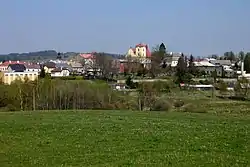 Bochov seen from the Hartenštejn Castle