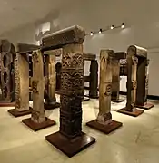 Bodh Gaya original railings, Indian Museum, Calcutta.