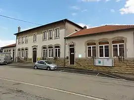 The town hall in Boismont