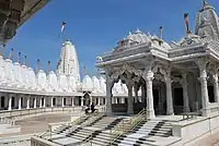 The Bounter Jinalaya (or "72 Jinalaya") Jain temple at Mandvi, Kutch, Gujarat, begun 1982