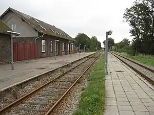 Borris railway station