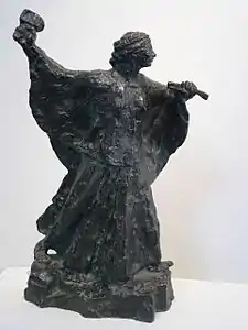 The Sculptress at Work, 1906, bronze, Stanford Museum, Stanford University, California