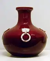 Copper-red porcelain from the reign of the Yongzheng Emperor (1722–1735)