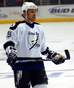 Brad Richards, playing for the Tampa Bay Lightning