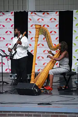 Younger at the Harlem Arts Festival in 2013