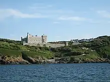 The Barclay Brothers' completed building the castle on Brecqhou in 1996.