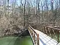 Bridge over the canal at Butler University