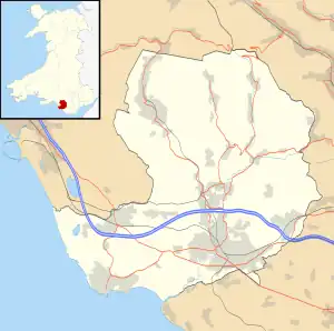 Pontycymer is located in Bridgend