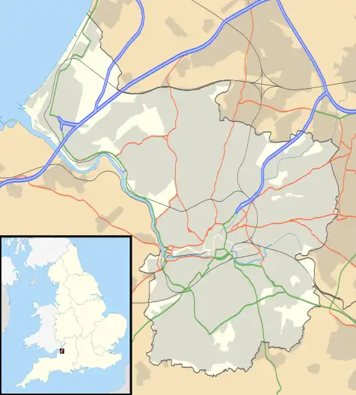 Bristol Royal Infirmary is located in Bristol