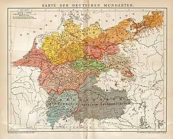 Dialects of Germany include differences in pronunciations that vary from town to town. One in one town may denote the origin of another from a nearby town based merely on his accent.