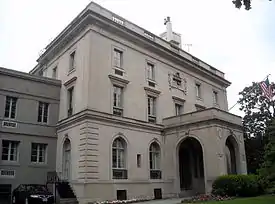 1912: Morton House (renovation of Brodhead-Bell-Morton Mansion), now Embassy of Hungary in Washington, D.C.