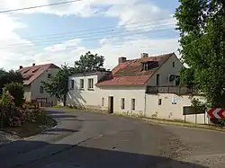 Houses by the road