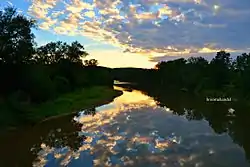 Genesee River in the Town of Caneadea