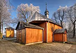 Wooden church in Brwilno (18th century)