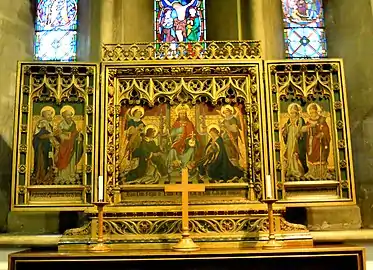 Triptych, St Katharine, Ickleford