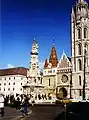 Holy Trinity Column, Matthias church, Budapest