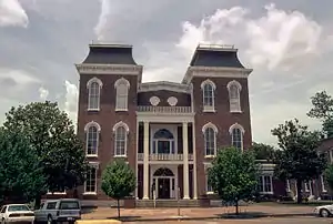 The Bullock County Courthouse in Union Springs is listed on the National Register of Historic Places.