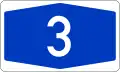 Bundesautobahn 3 number.svg