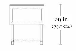 bureau Mazarin (side view)