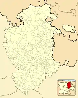 Cucho is located in Province of Burgos