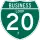 Business Interstate 20-F marker