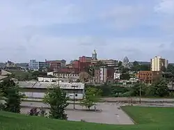 View of Butler from the Southside neighborhood