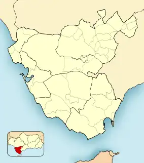 Islote de Sancti Petri is located in Province of Cádiz