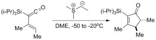 [4+1] cycloaddition with Corey–Chaykovsky reagent