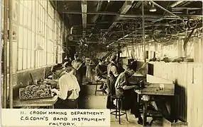 Crook making department