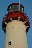 The top of the Cape May Lighthouse on July 4, 2005